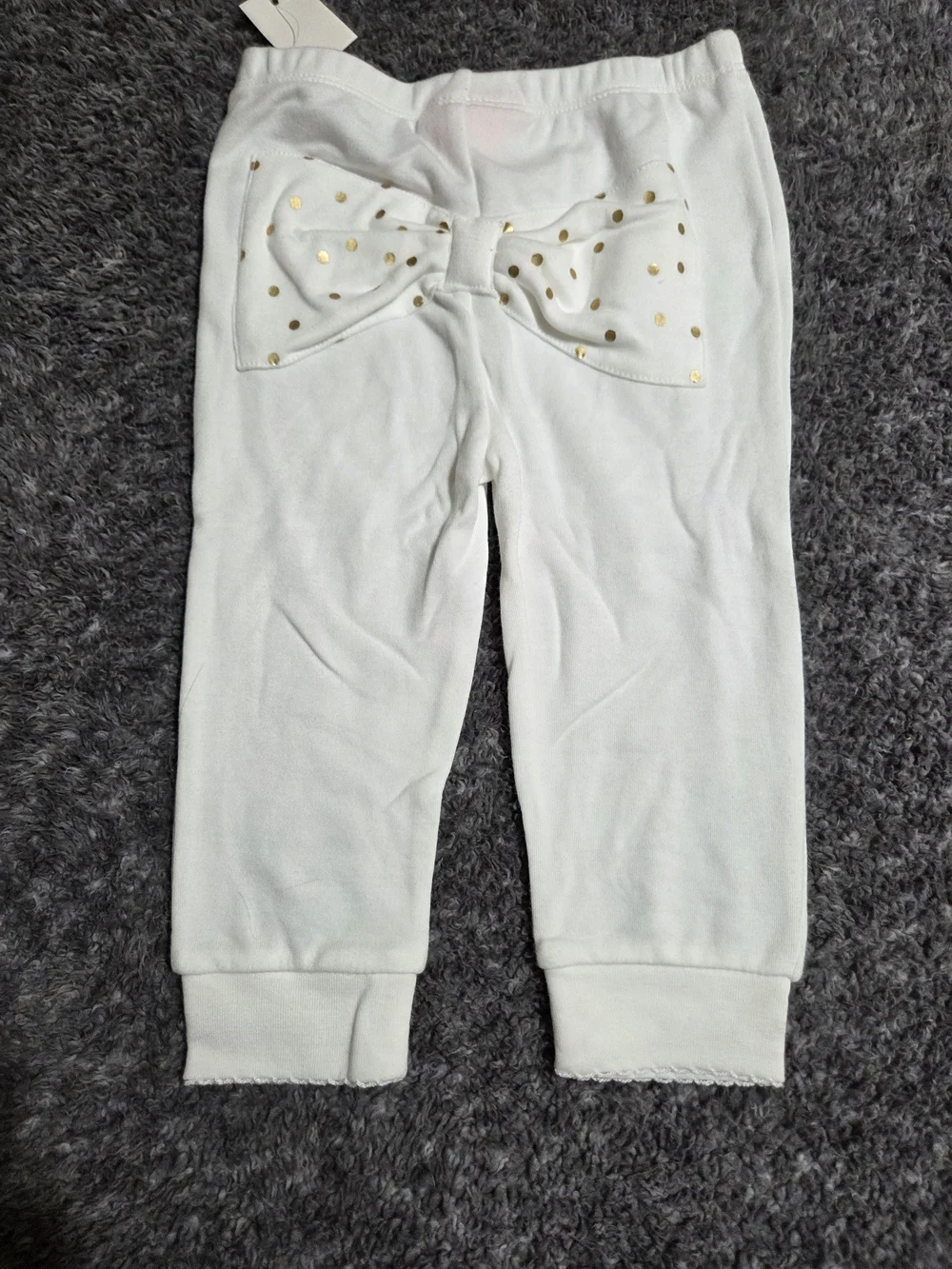 Juicy Couture White Kids Leggings - Cozy Lounge Pants